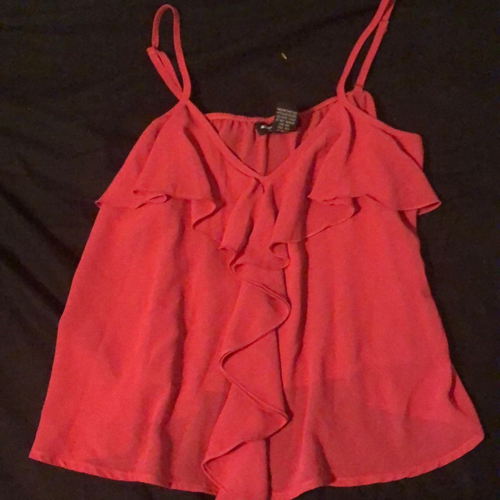 About A Girl pink tank top